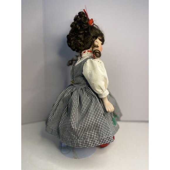 Paradise Galleries Annie Musical Porcelain Doll Collectible 14" by Cindy Shafer - Picture 6 of 16